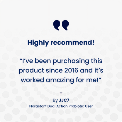 Florastor® Dual Action Probiotic Supplement